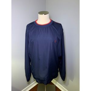 Vintage men’s polo golfing windbreaker